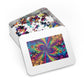 NeonInfinityVibe. - Neon Trippy Infinity Patterns Puzzle 30, 110, 252, and 1000 Pieces