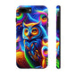 Neon Night Owls. NEON Owls Tough Phone Case