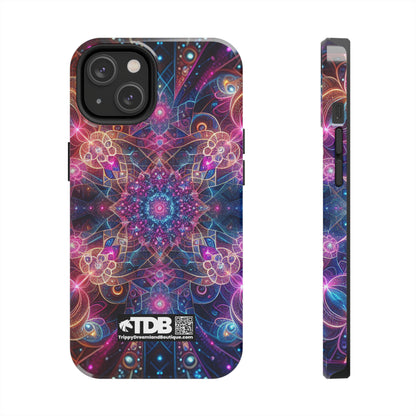 TDB Vibrant Infinity Ozonetics. Trippy Infinity Patterns Tough Phone Case