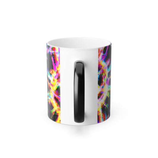 Giovanni da Formaggio Trippy Infinity Patterns  11oz Color Morphing Mug