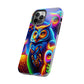 Neon Night Owls. NEON Owls Tough Phone Case
