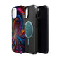 Neon Eternal Infinity Oasis. Neon Trippy Infinity Patterns Premium Art Magsafe Magnet Tough IPhone 13 14 15 Pro Plus Max and Mini in Matte and Glossy Phone cases