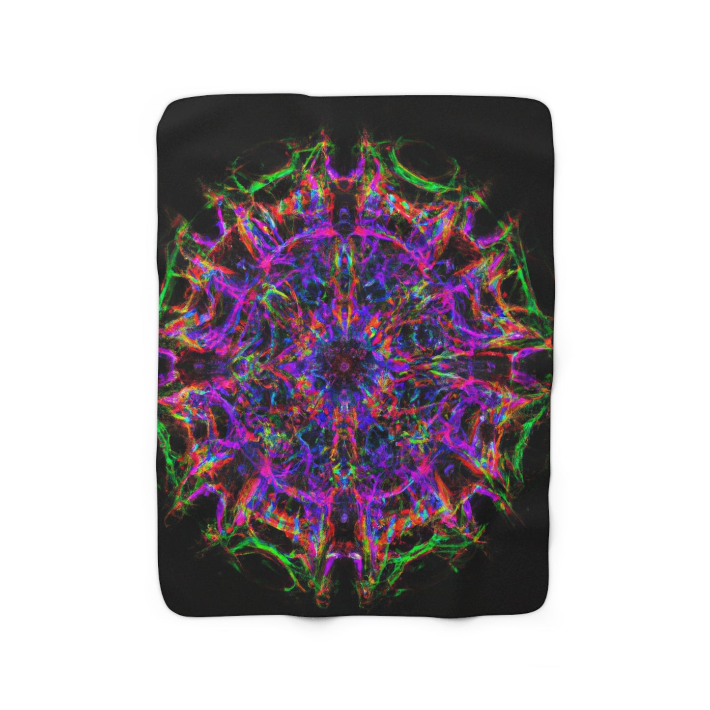 Giovanni della Rovere - Trippy Infinity Patterns Sherpa Blanket
