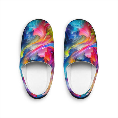 Giovanni de Santoalba - Trippy Infity Patterns Men's Indoor Slippers