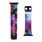 "Owletopia" - NEON Owls Iwatch Band