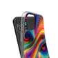 Neon Infinity Vortex Infinity Patterns Art Polycarbonate Phone Case
