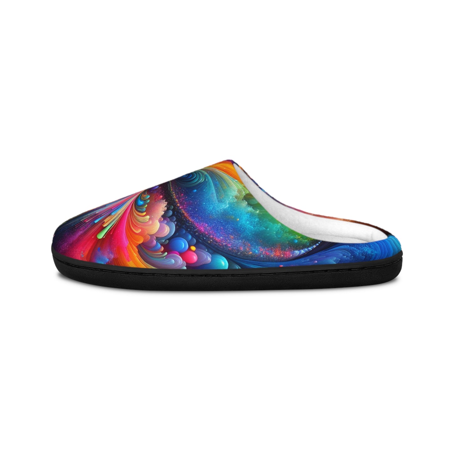 Giovanni Valerio - Trippy Infity Patterns Men's Indoor Slippers