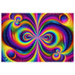 VibNeoInfinPaint - Neon Trippy Infinity Patterns Puzzle 30, 110, 252, and 1000 Pieces