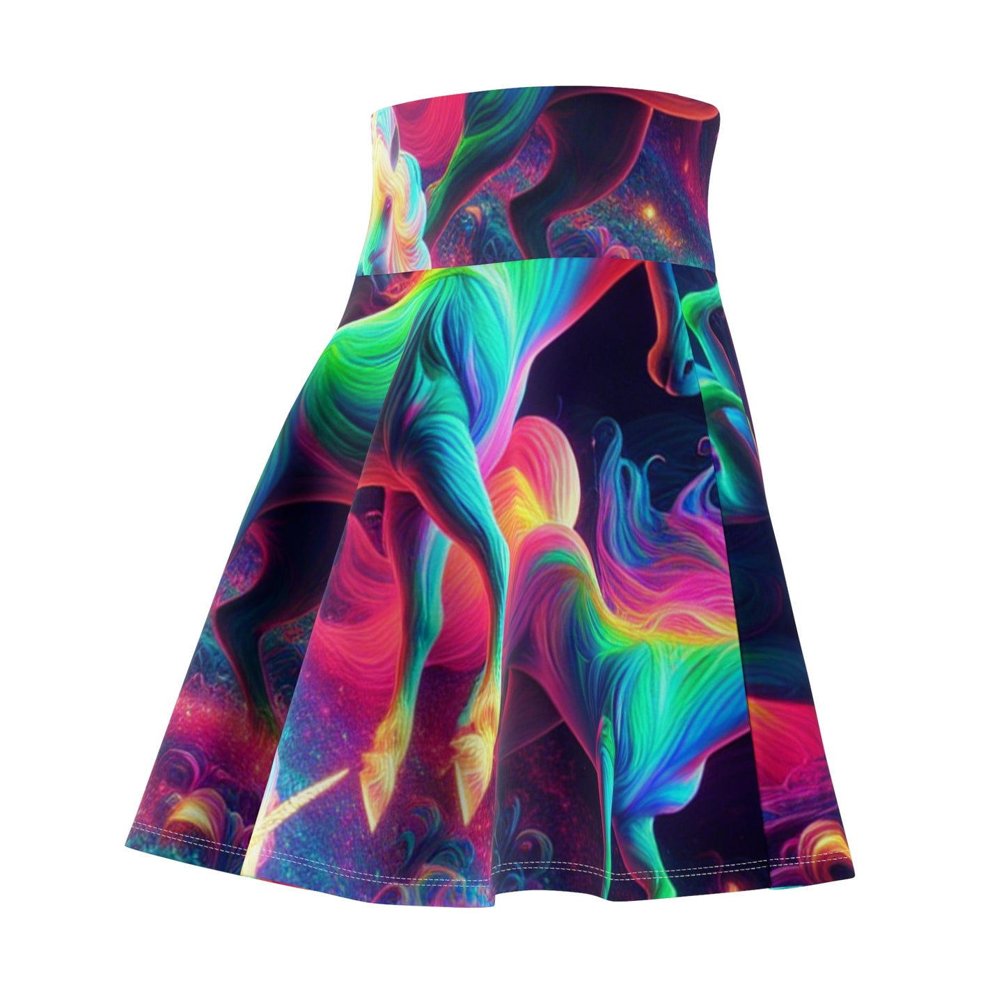 Giovanni di Corrado -NEON Unicorns Woman' Skater Skirt