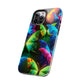 Neon Nectar Flutter. NEON Butterflies Tough Phone Case