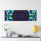 Vibrant Trippy Neon Infinity Prismatic Play. Trippy Infinity Patterns Art Canvas