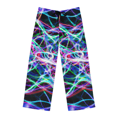 TDB Cosmic Cyclone Spirals Trippy Infinity Patterns Mens Pajama Pants