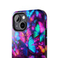 Neon Moth Flutter. NEON Butterflies Tough Phone Case