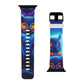 Neon Spectacle of Owls. - NEON Owls Iwatch Band