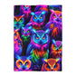 Juan da Vinci - NEON Owls Microfiber Duvet Cover