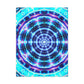 Neon Infinity Visions. Trippy Infinity Patterns Art Canvas