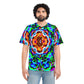 Cosmic Chromatic Chaos. Trippy Infinity Patterns Mens Jersey