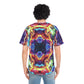 Vibrant Neon Infinity Maze. Trippy Infinity Patterns Mens Jersey