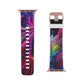 , and robots

"E-Robotic Vibescapes" - Trippy Infinity Patterns Iwatch Band