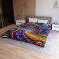 Claude Vermeer - Trippy Infinty Patterns Microfiber Duvet Cover