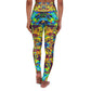 "Everlasting Neon Reflection" - Trippy Infinity Patterns Leggings