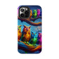 Neon Nocturnal Jazz NEON Owls Tough Phone Case