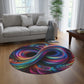 Trixa-thon of Infinity. Infinity Patterns Round Rug