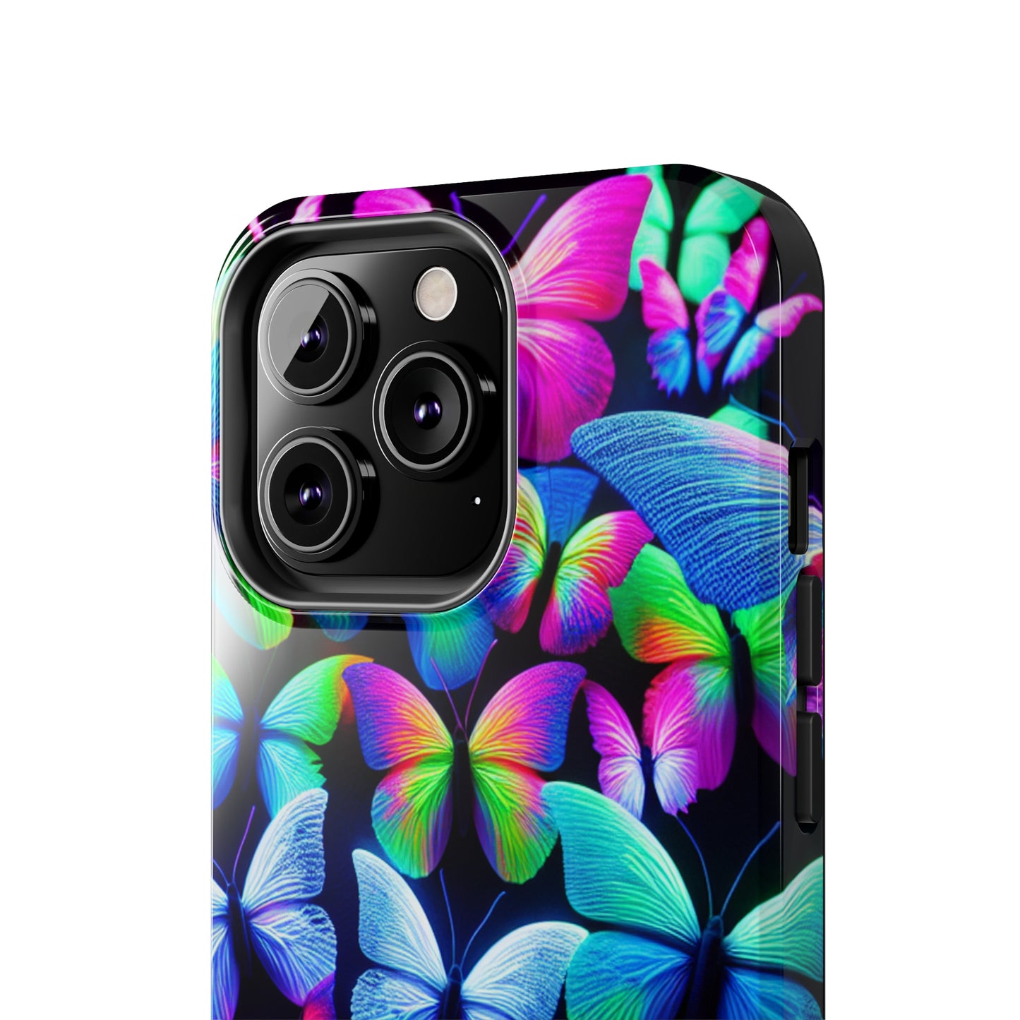"Neon Splendor" NEON Butterflies Tough Phone Case