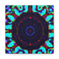 Vibrant Trippy Neon Infinity Prismatic Play. Trippy Infinity Patterns Art Canvas