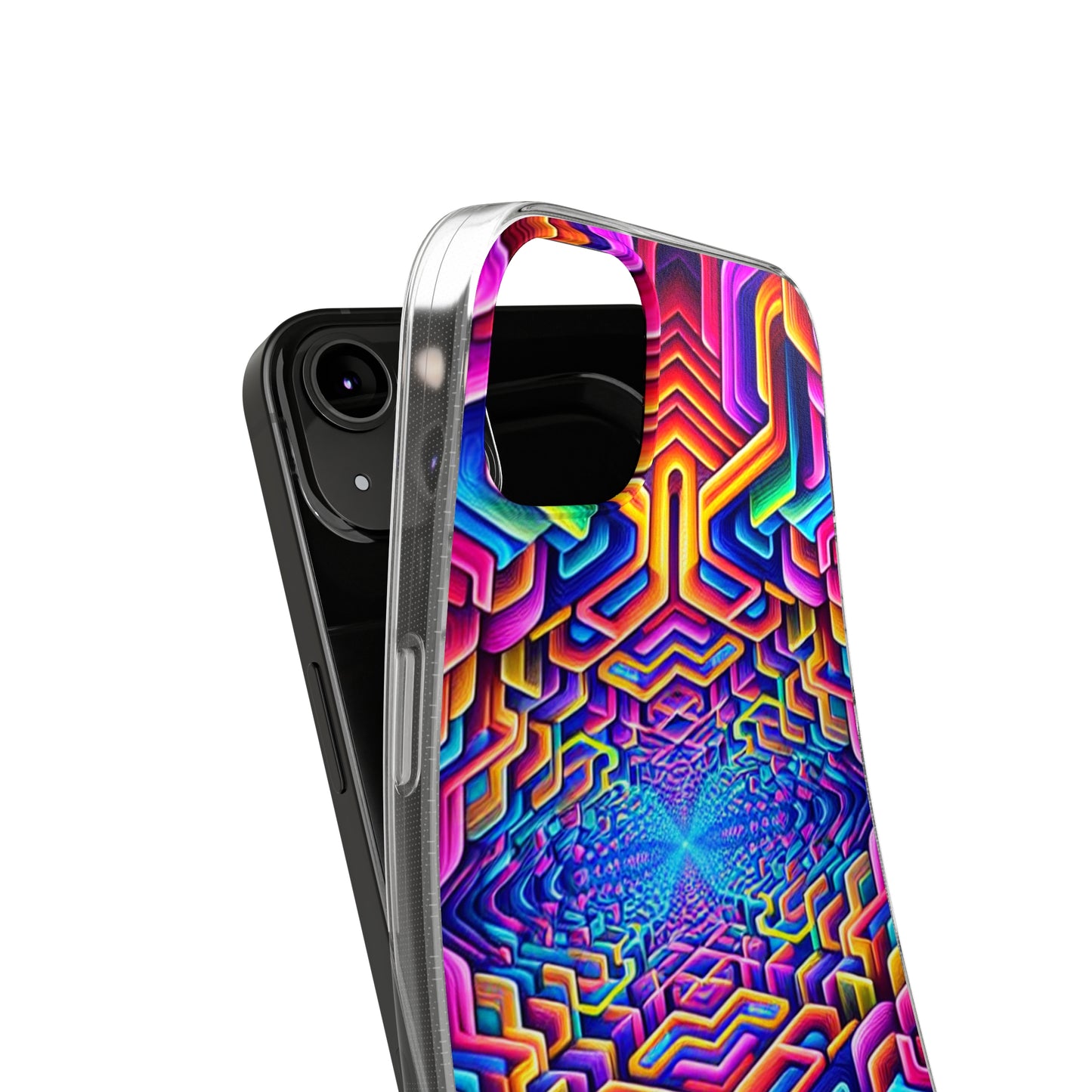 Vibrant Trippin' Infinity Infinity Patterns Art Polycarbonate Phone Case