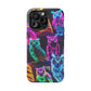 Neon Night Owls. Neon Owls Premium Art Magsafe Magnet Tough IPhone 13 14 15 Pro Plus Max and Mini in Matte and Glossy Phone cases