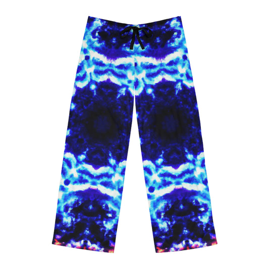 TDB Eternal Prismatic Resonance Trippy Infinity Patterns Mens Pajama Pants