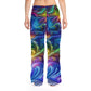 Vortex of Luminescence. Infinity Patterns Womans Pajama Pants