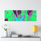 "Fantasy of Neon Lights" NEON Unicorns Art Canvas