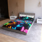 Adamo di Benvenuto - NEON Butterflies Microfiber Duvet Cover