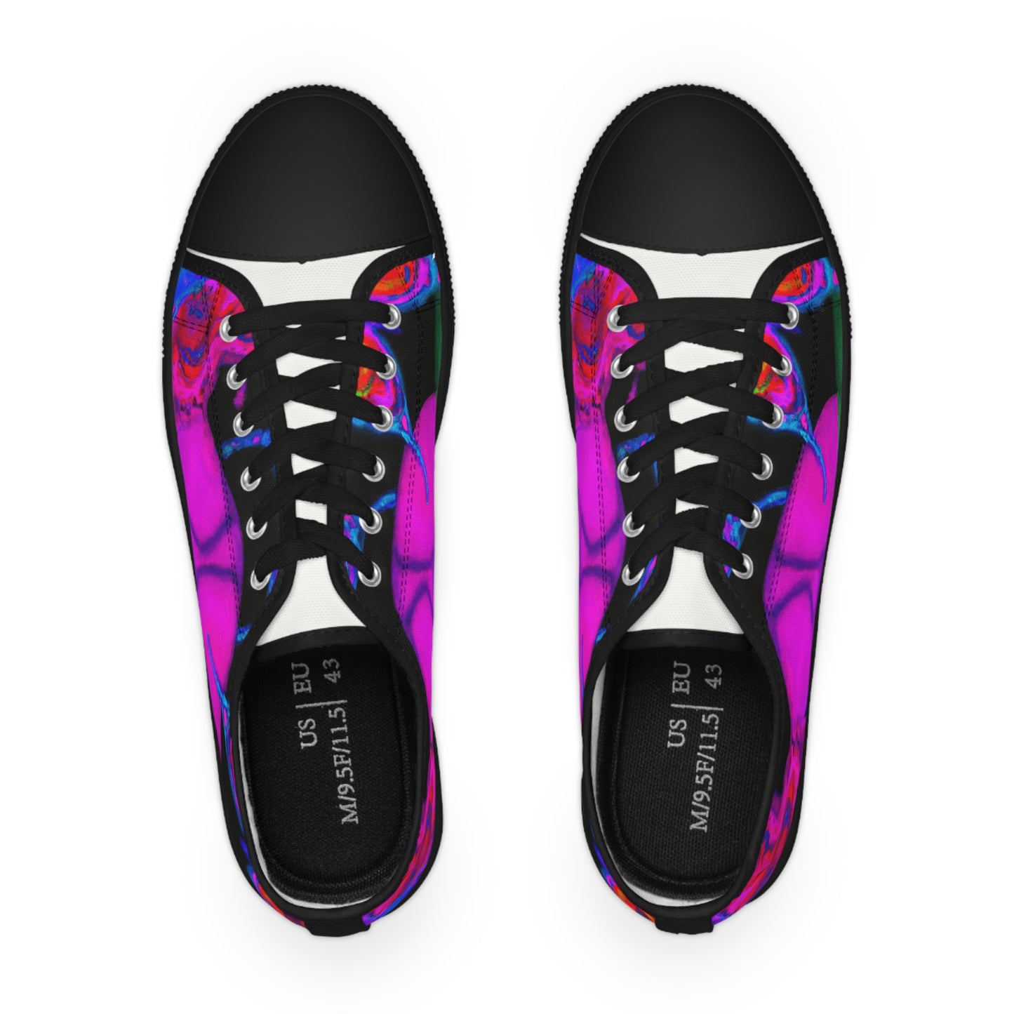 Neon Melody - Men's Lowtop Sneakers