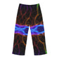 TDB Fantasia of Neon Infinity Trippy Infinity Patterns Mens Pajama Pants