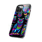 Neon Glowing Owls. NEON Owls Tough Phone Case