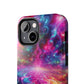 Vortex of Luminescence. Trippy Infinity Patterns Tough Phone Case