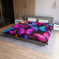 Pietro da Bergamo - NEON Butterflies Microfiber Duvet Cover