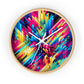 Zenobius De Vrye - Trippy Infinity Patterns Wall Clock