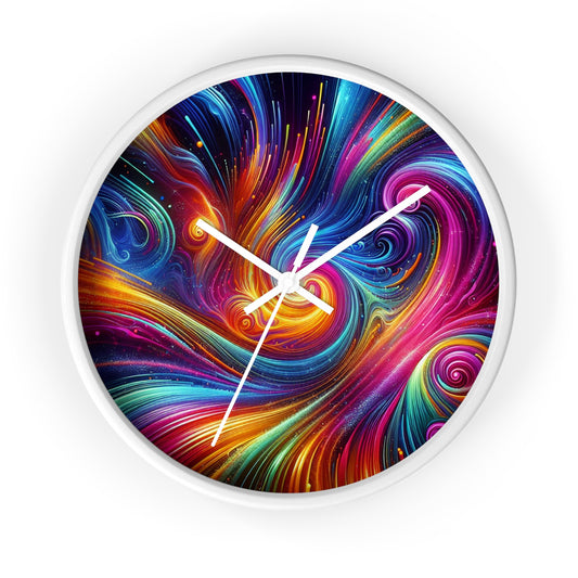 Gustavo Pietrangelo - Trippy Infinity Patterns Wall Clock