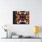 Psychedelic Infinity Orbitals. Trippy Infinity Patterns Art Canvas