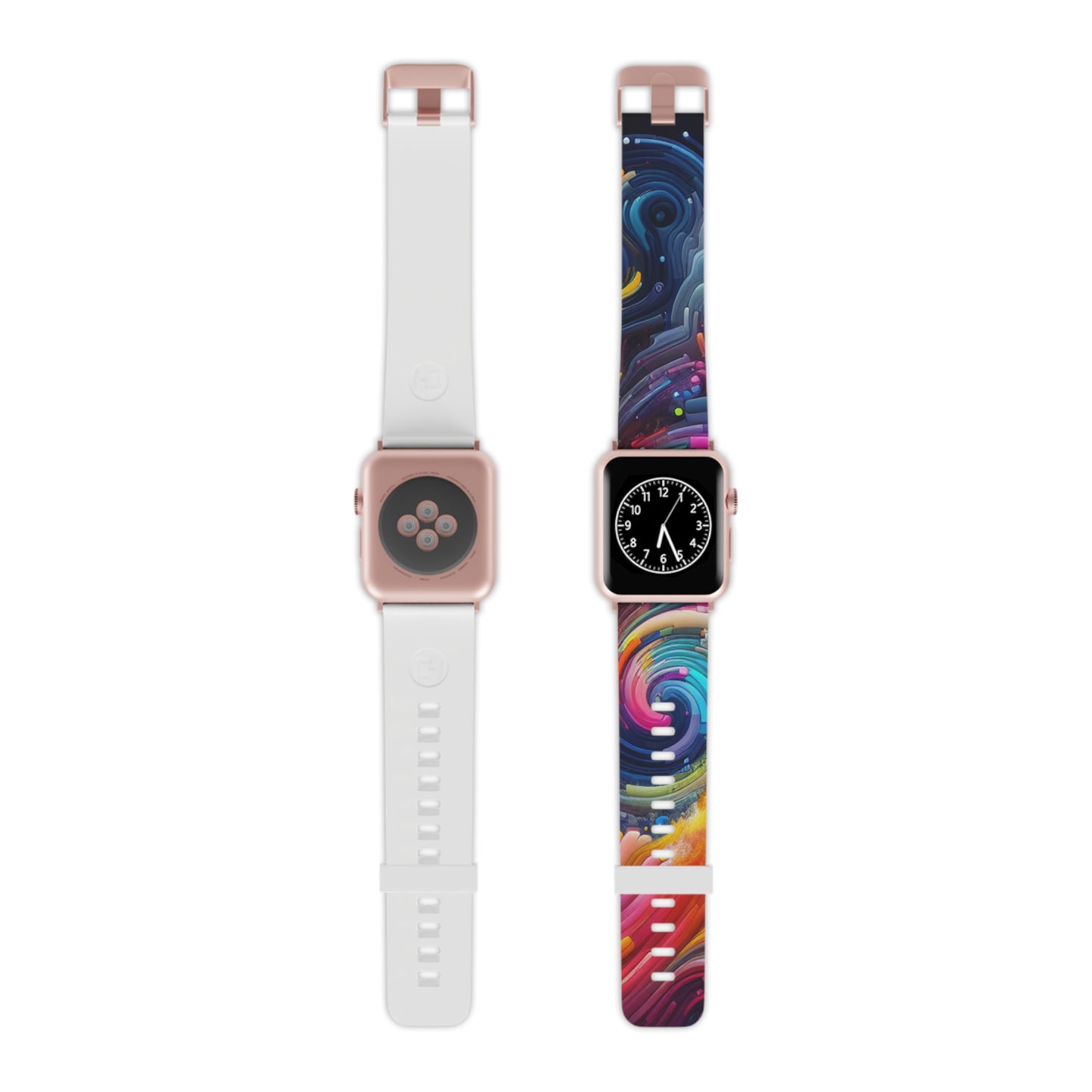 Neo-Futurism Chromiascape - Trippy Infinity Patterns Iwatch Band