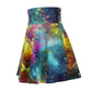 Hans van Hauen - Trippy Infity Patterns Woman's Skater Skirt