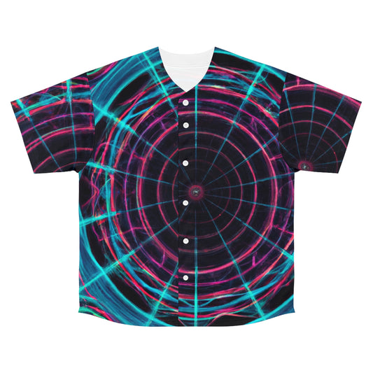 Intergalactic Tempo Spirals. Trippy Infinity Patterns Mens Jersey