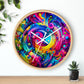 Giovanni Bonatti - Trippy Infinity Patterns Wall Clock