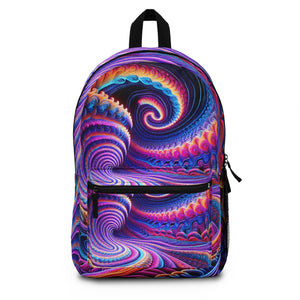 Juan de Almazan - Trippy Infinity Patterns Backpack