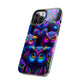 Neon Owl Congregation. NEON Owls Tough Phone Case