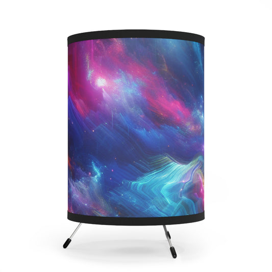 Giovanni da Vermezzano - Trippy Infity Patterns Art Tripod Lamp